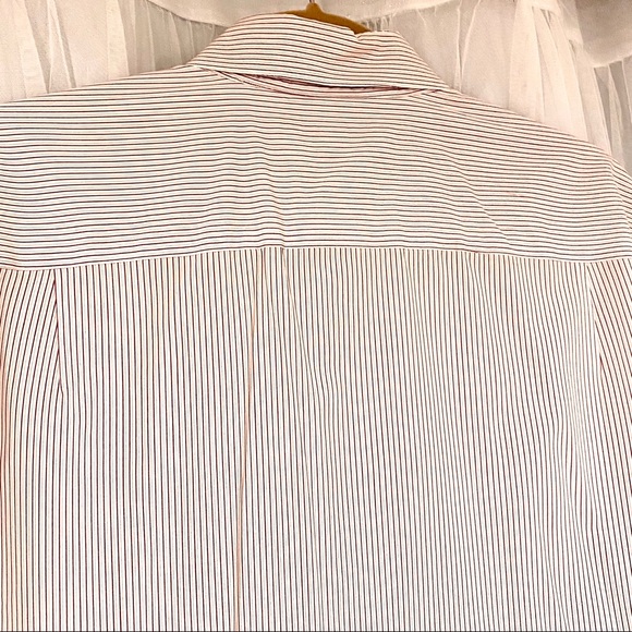VGUC Banana Republic Mens Stripe Dress Shirt, M - Picture 9 of 15